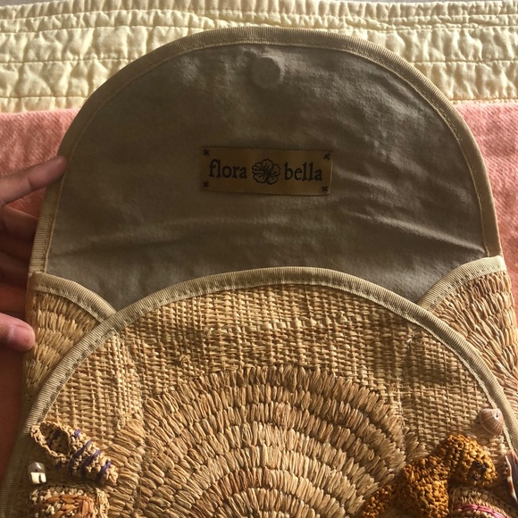 Boho Rattan clutch - Picture 4 of 8